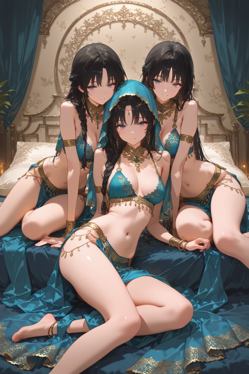 三姉妹のハレム（月子:15）
