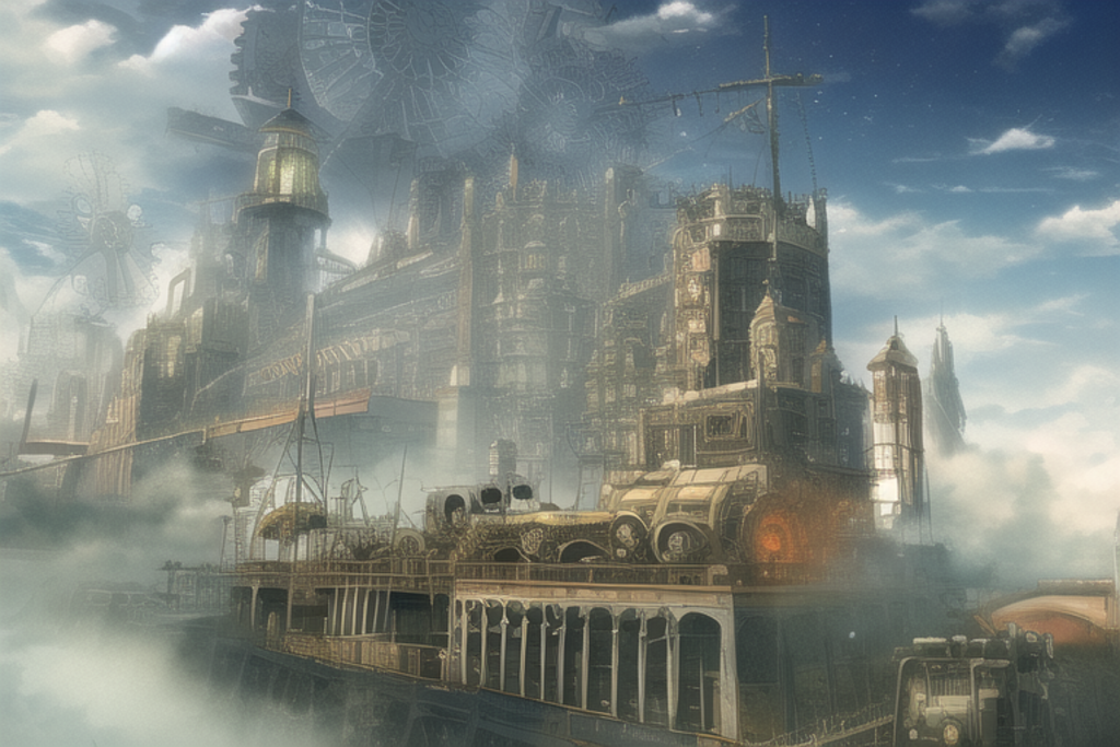 異世界都市と飛行体