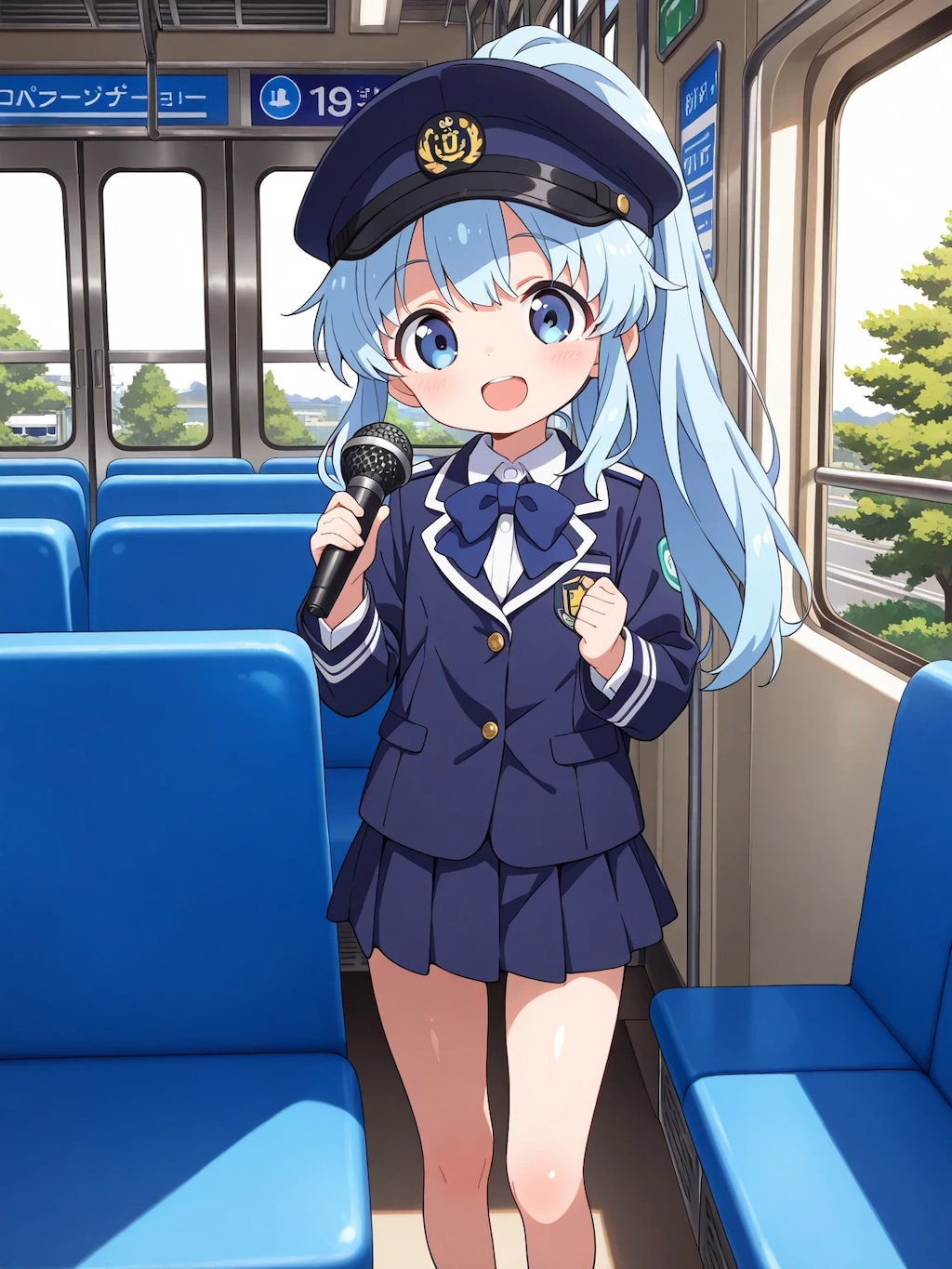📒らぶりーがーるずバスツアー・あおいちゃんのガイド