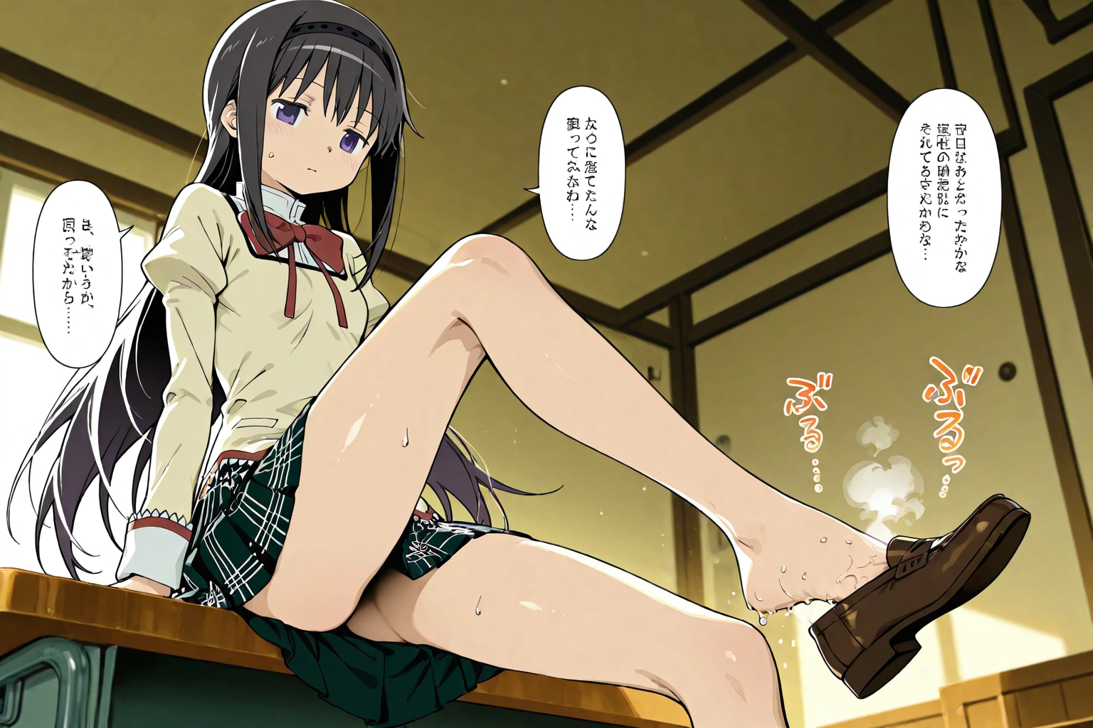靴パカ