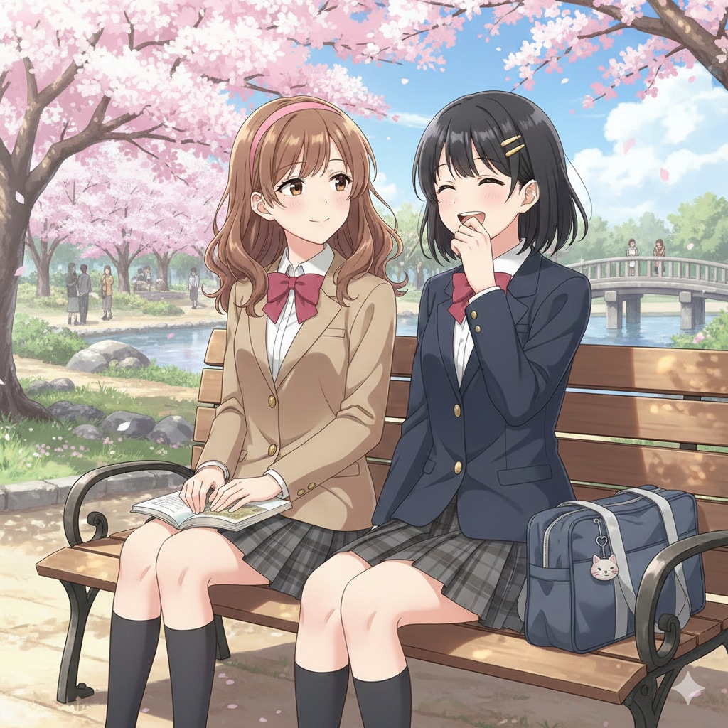 仲良し二人