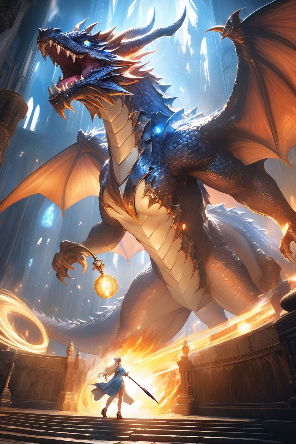 ドラゴンの飼育員