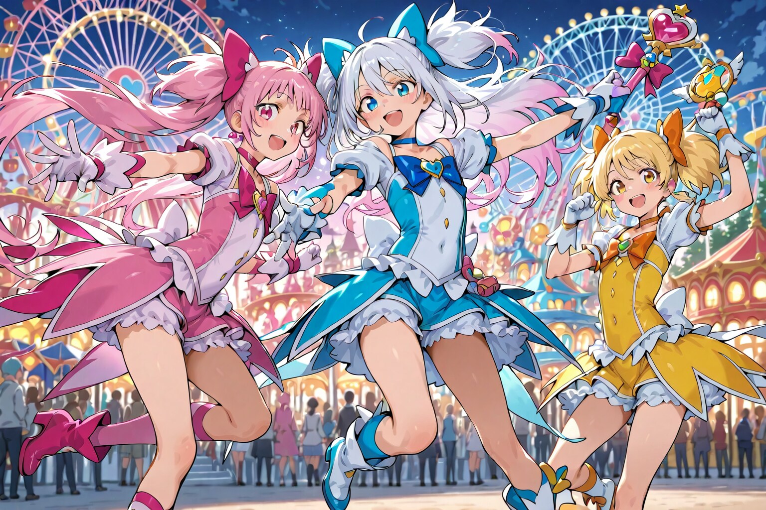 ３人の魔法少女