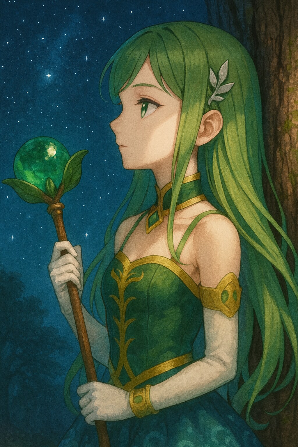 聖なる樹のもとからの祈り