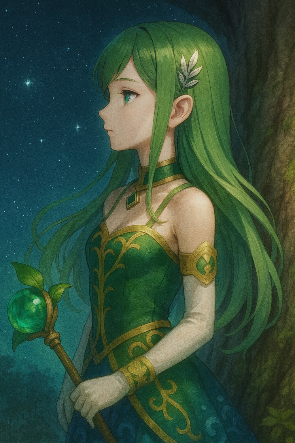 聖なる樹のもとからの祈り