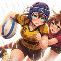 🏉泥まみれの女子ラグビー 120 6枚目