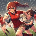 🏉泥まみれの女子ラグビー 120 5枚目