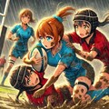 🏉泥まみれの女子ラグビー 120 4枚目