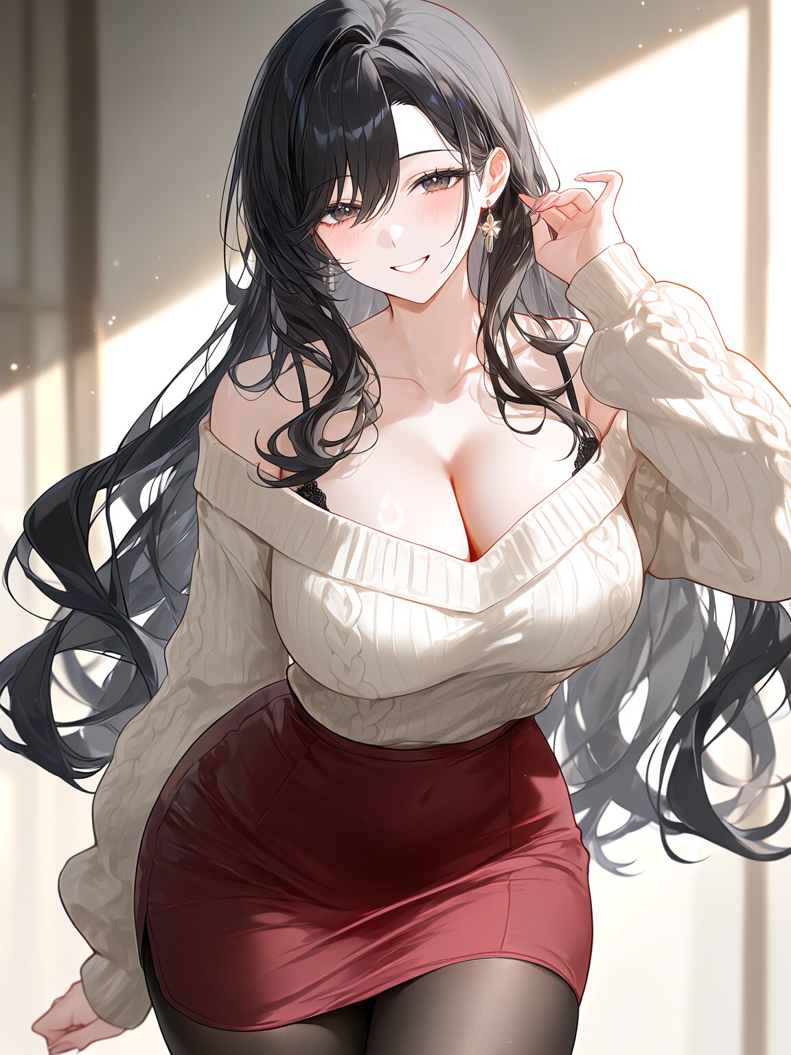 チラっと