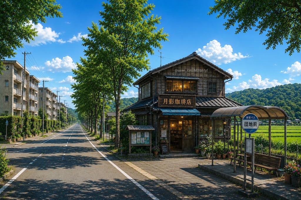 田園地帯の「月影珈琲店」　４