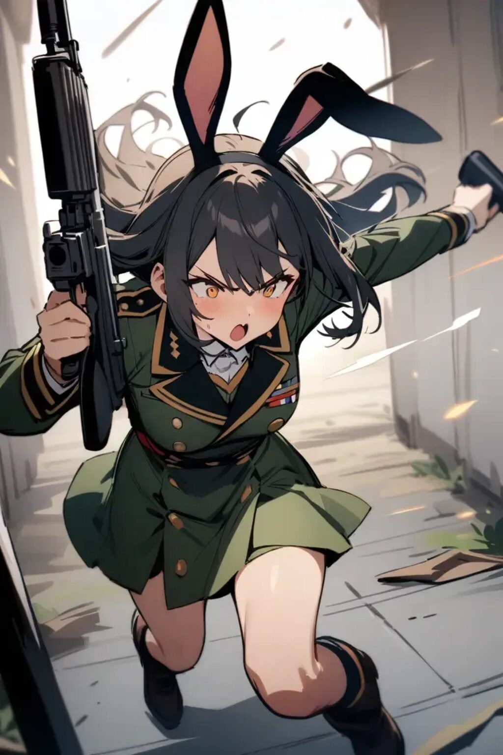 黒ウサギ分隊、突撃！