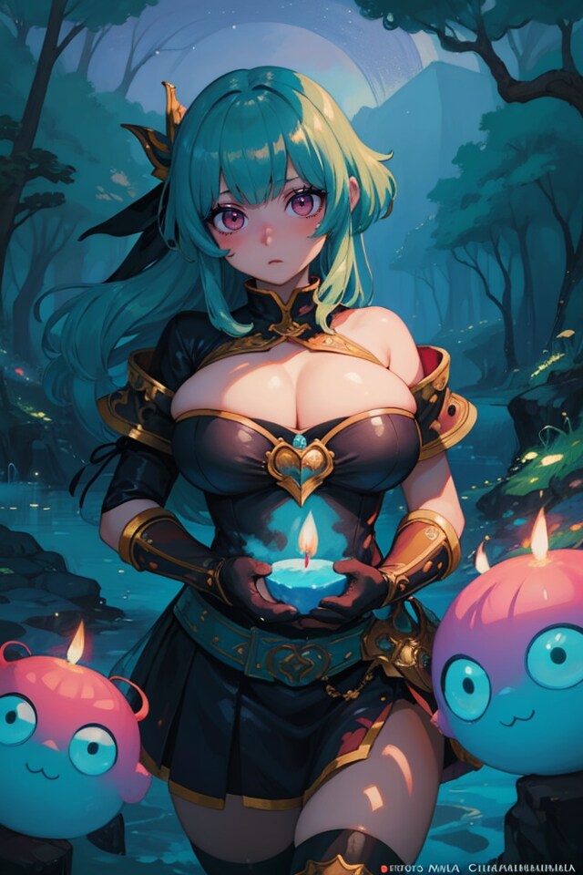 蝋燭の森