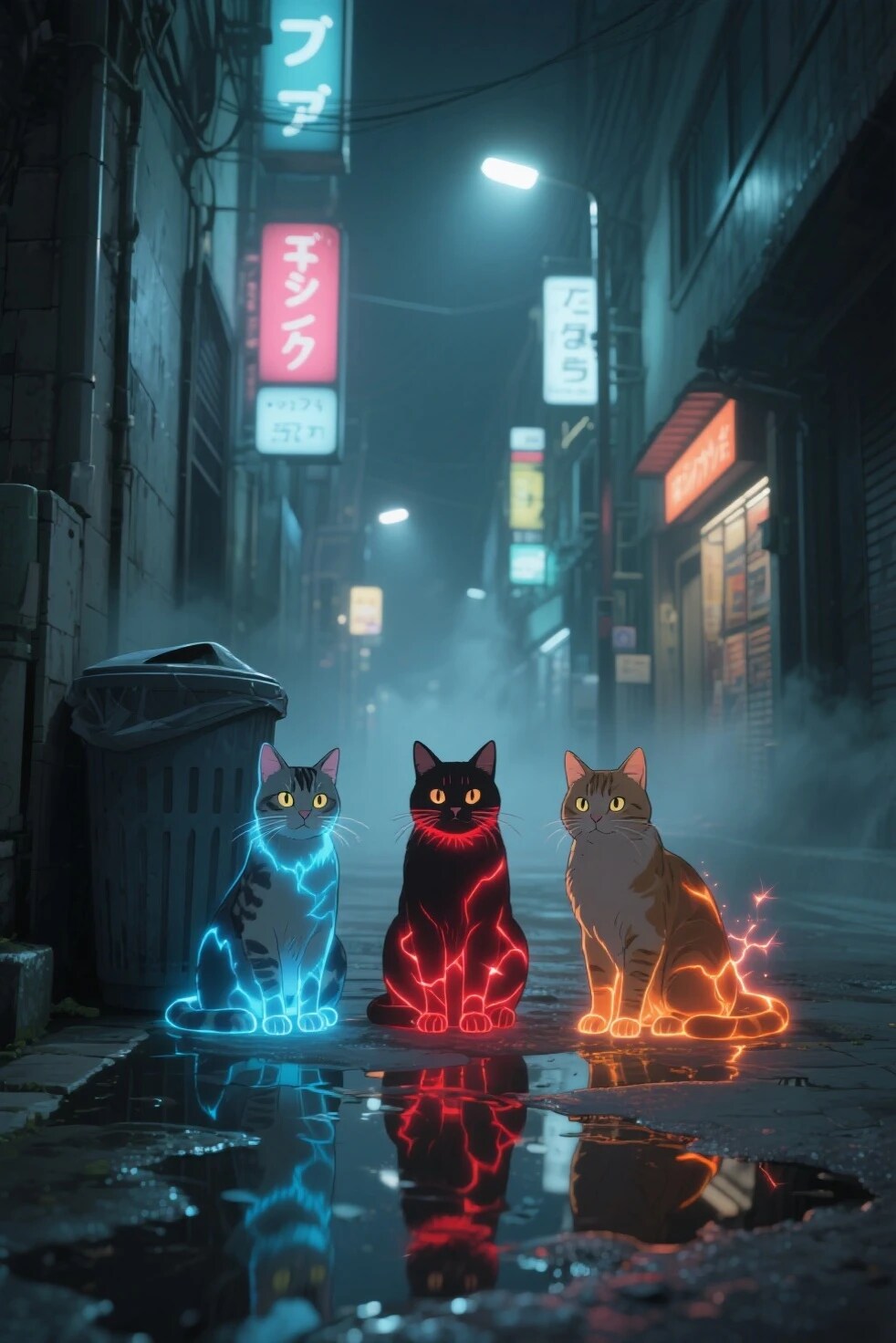 路地裏の奇跡 | の人気AIイラスト・グラビア