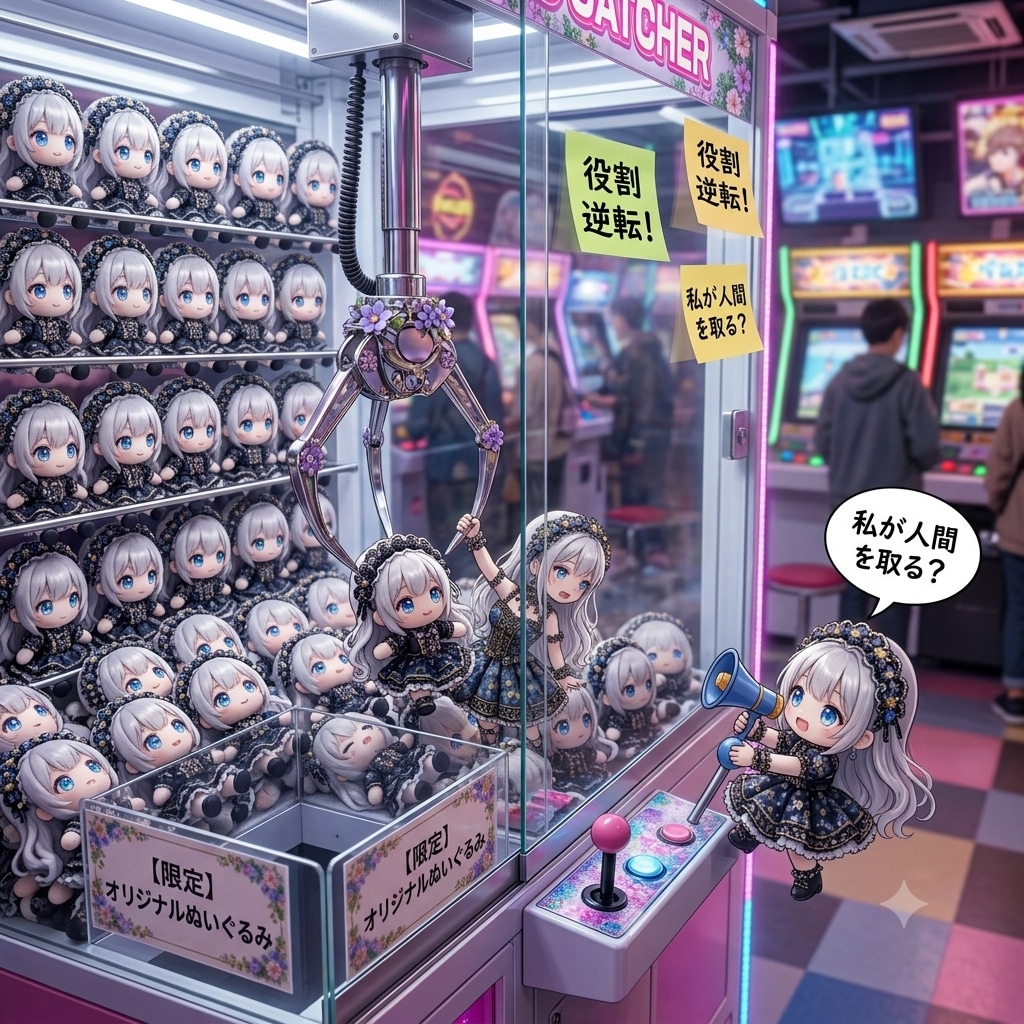 ハンドメイド展とUFOキャッチャー