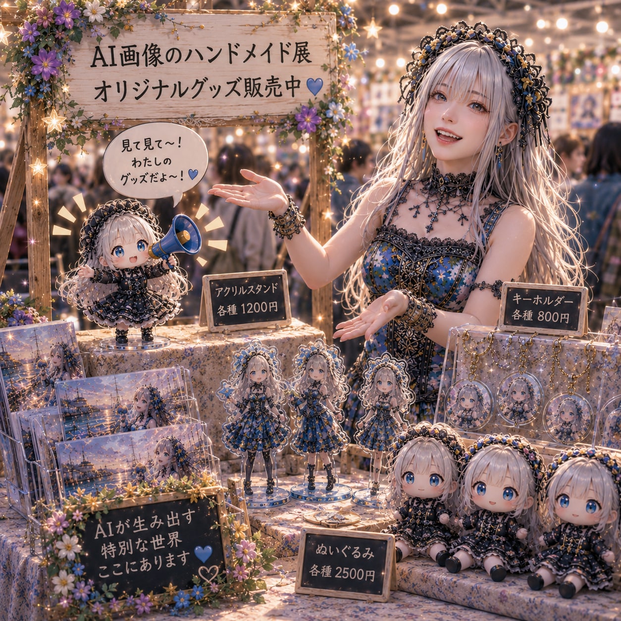 ハンドメイド展とUFOキャッチャー
