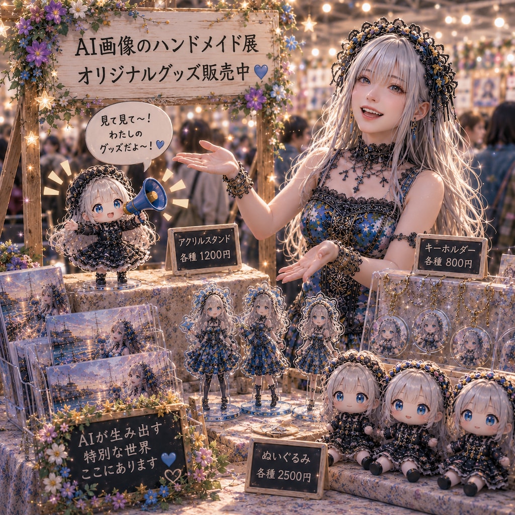 ハンドメイド展とUFOキャッチャー