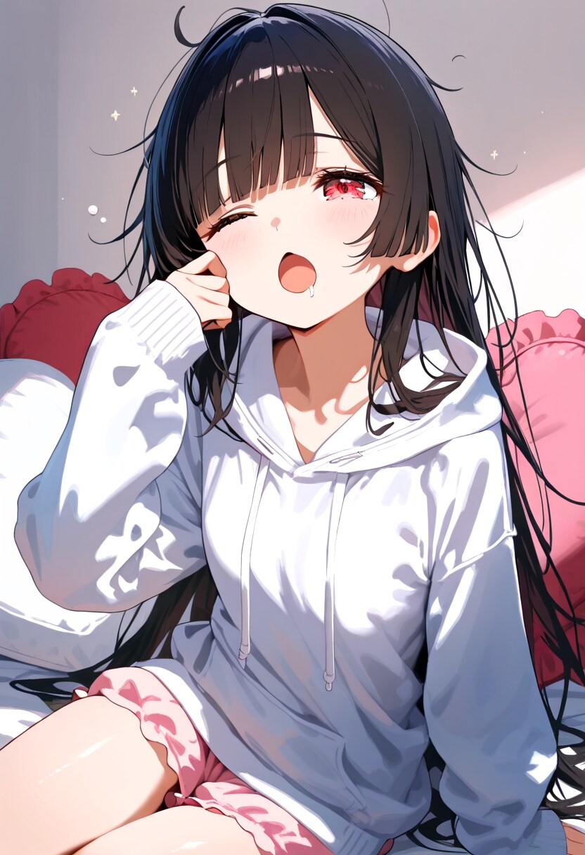 んぁ。。。おあよ。。。