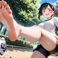 センちゃん靴飛ばし♪ 2枚目