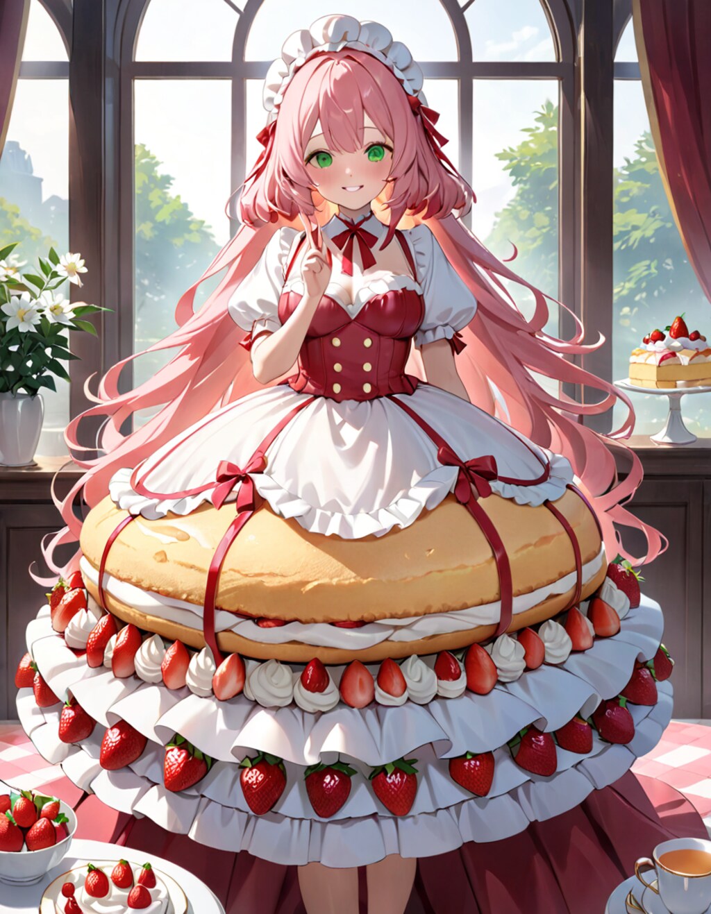 茶会に行ったらケーキに懐かれた件