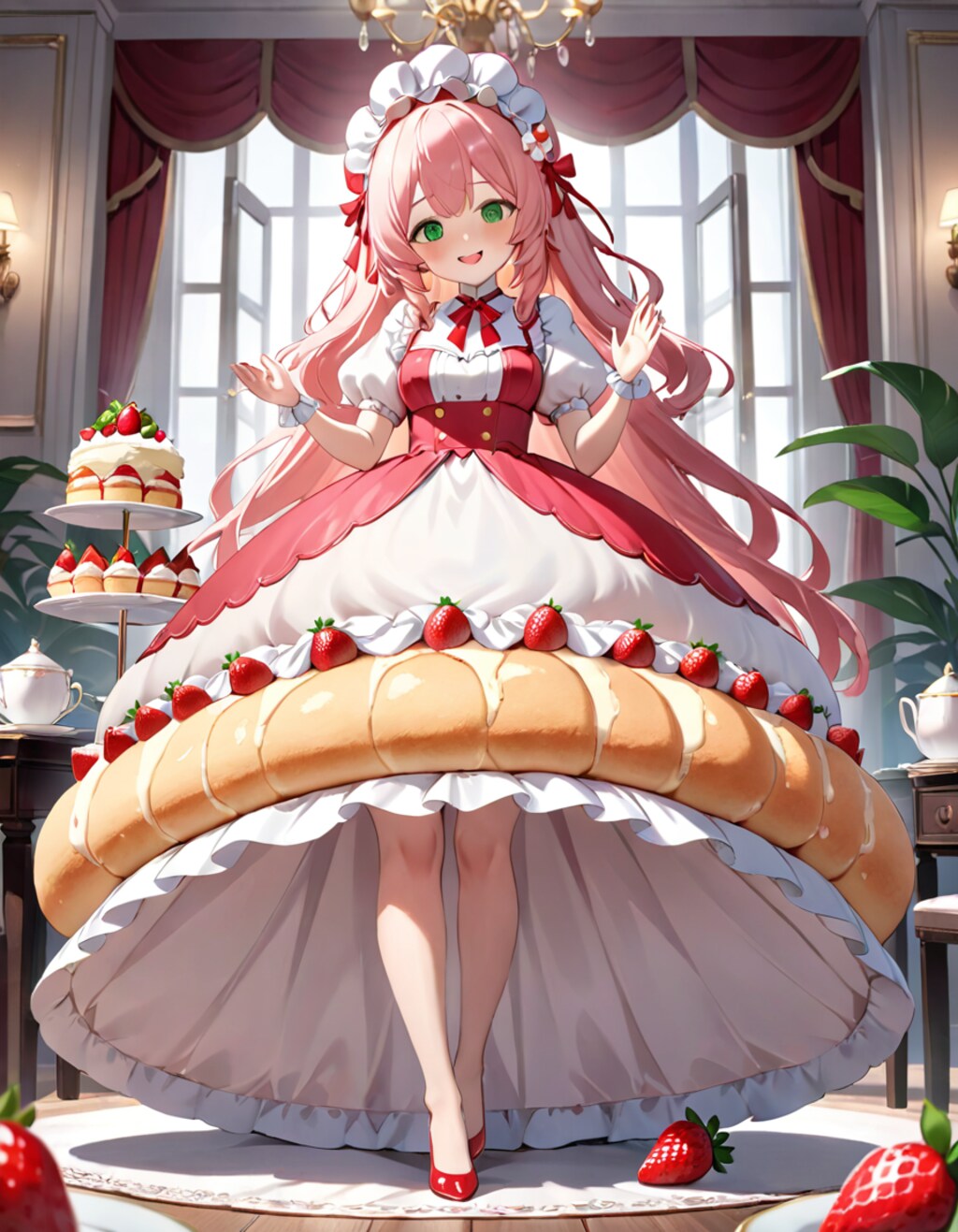 茶会に行ったらケーキに懐かれた件
