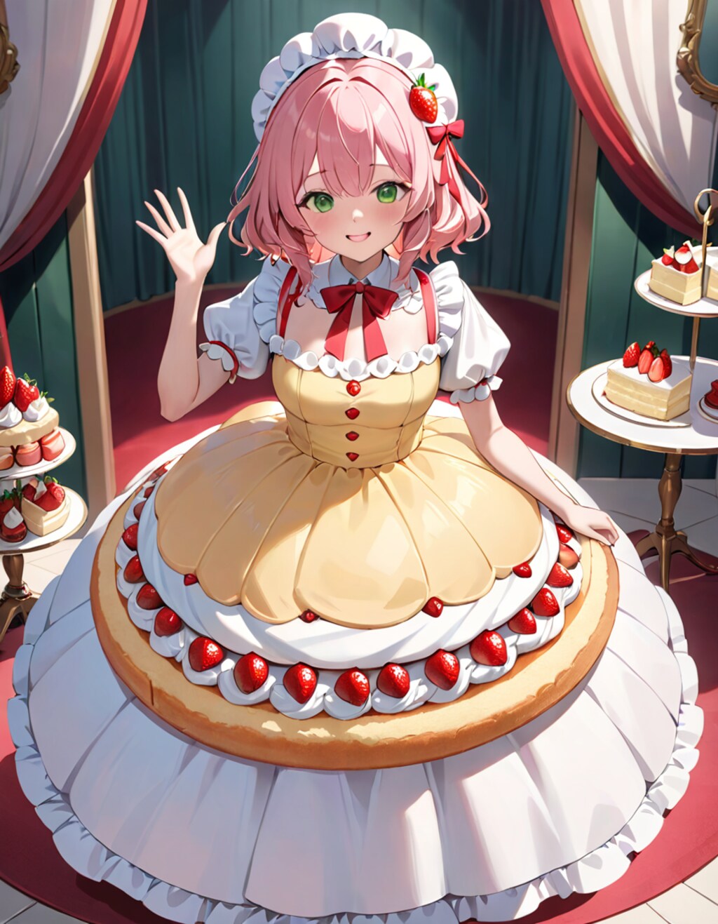 茶会に行ったらケーキに懐かれた件