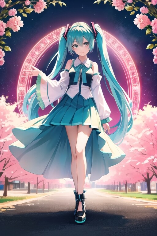 初音ミクイメージ | の人気AIイラスト・グラビア