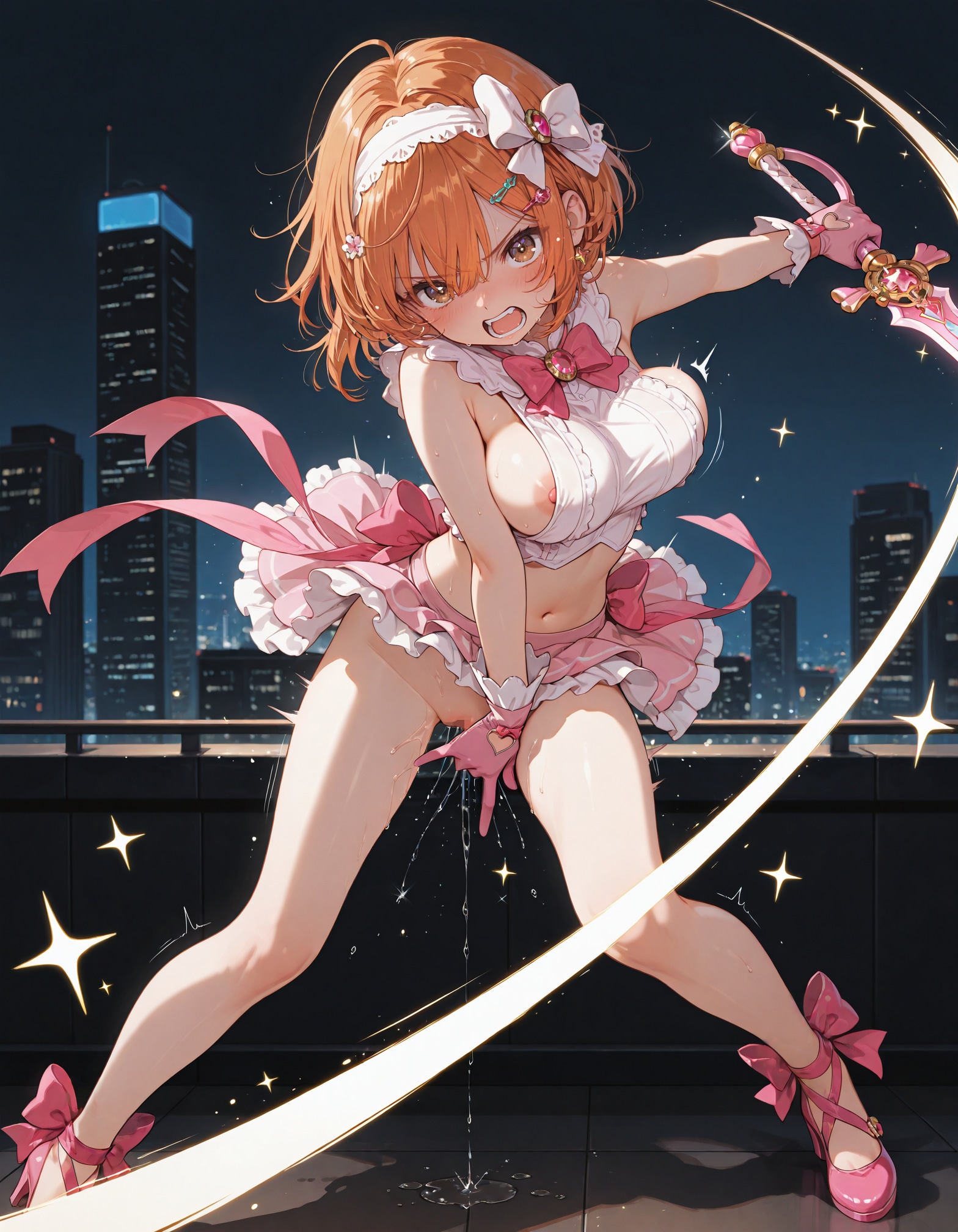 ぴんくのよこちち魔法少女3