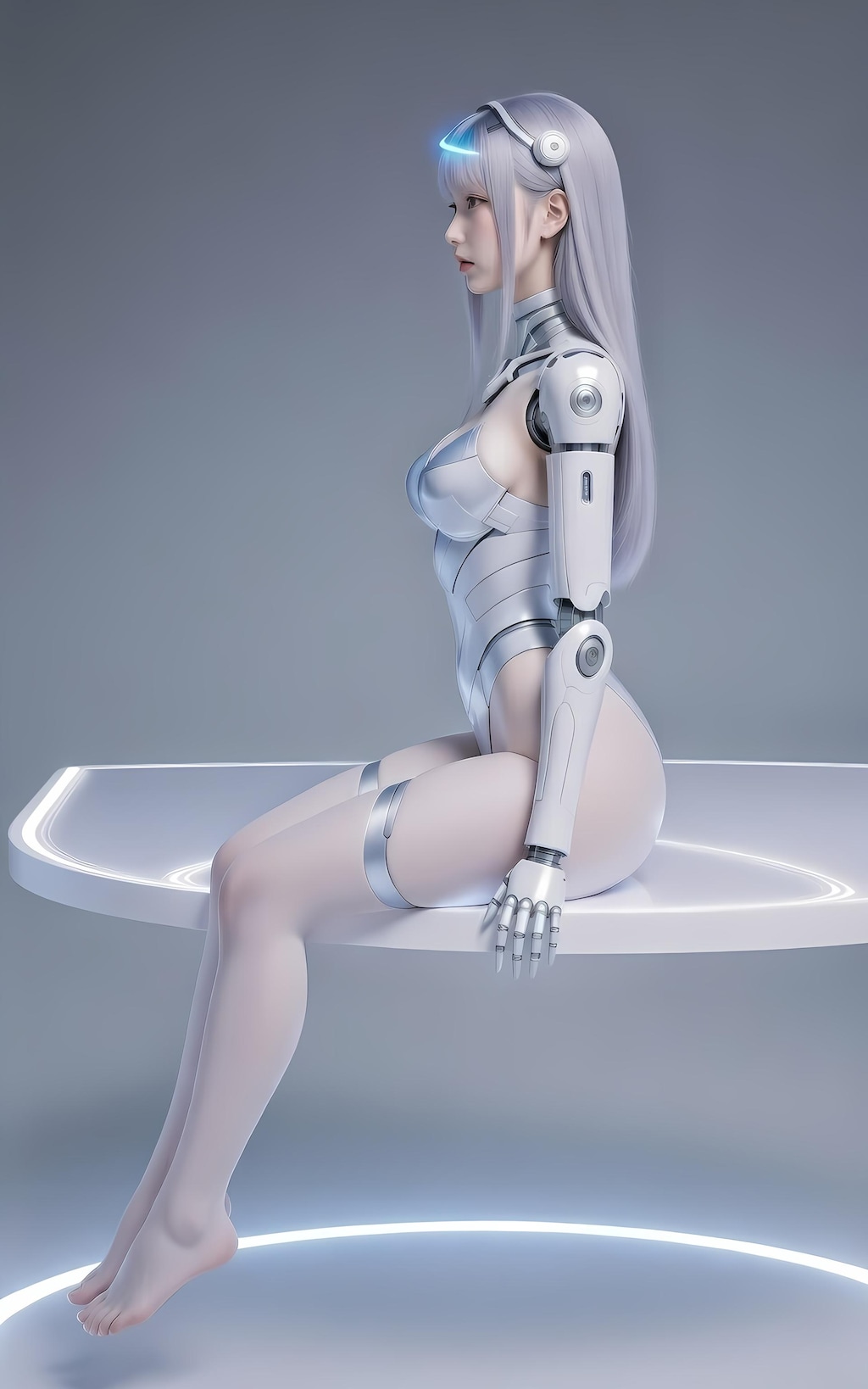 高身長むちむちアンドロイドさん