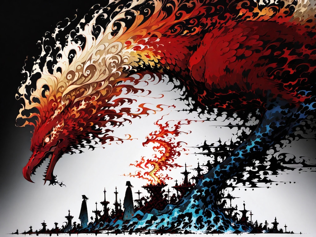 作りたいもの思いつくまでの間に出力したイラスト