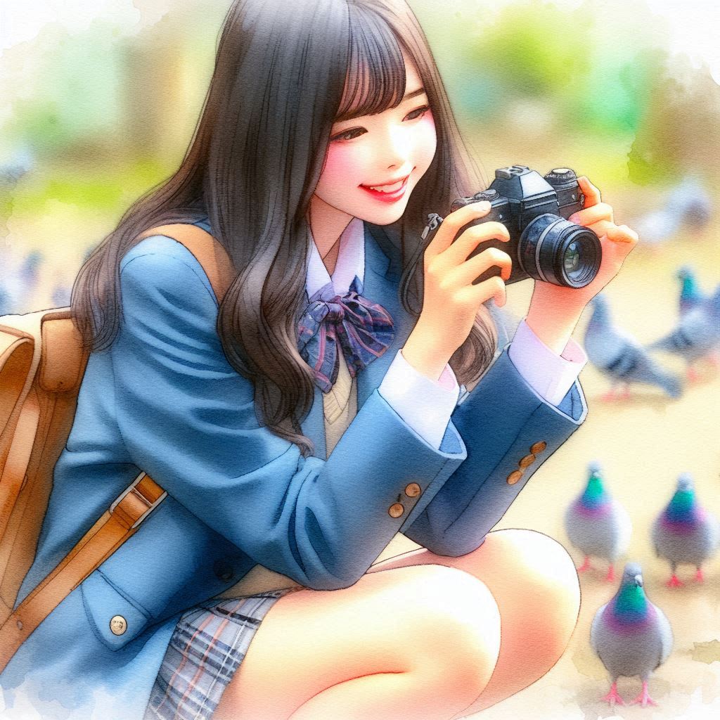 カメラ女子(ハートハンズをこじらせた)