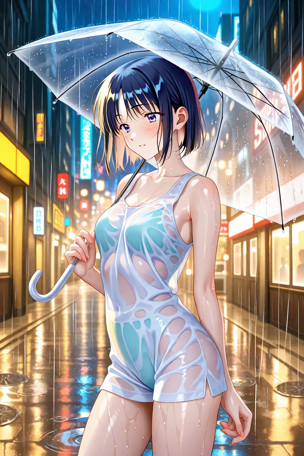 梅雨　濡れ透け