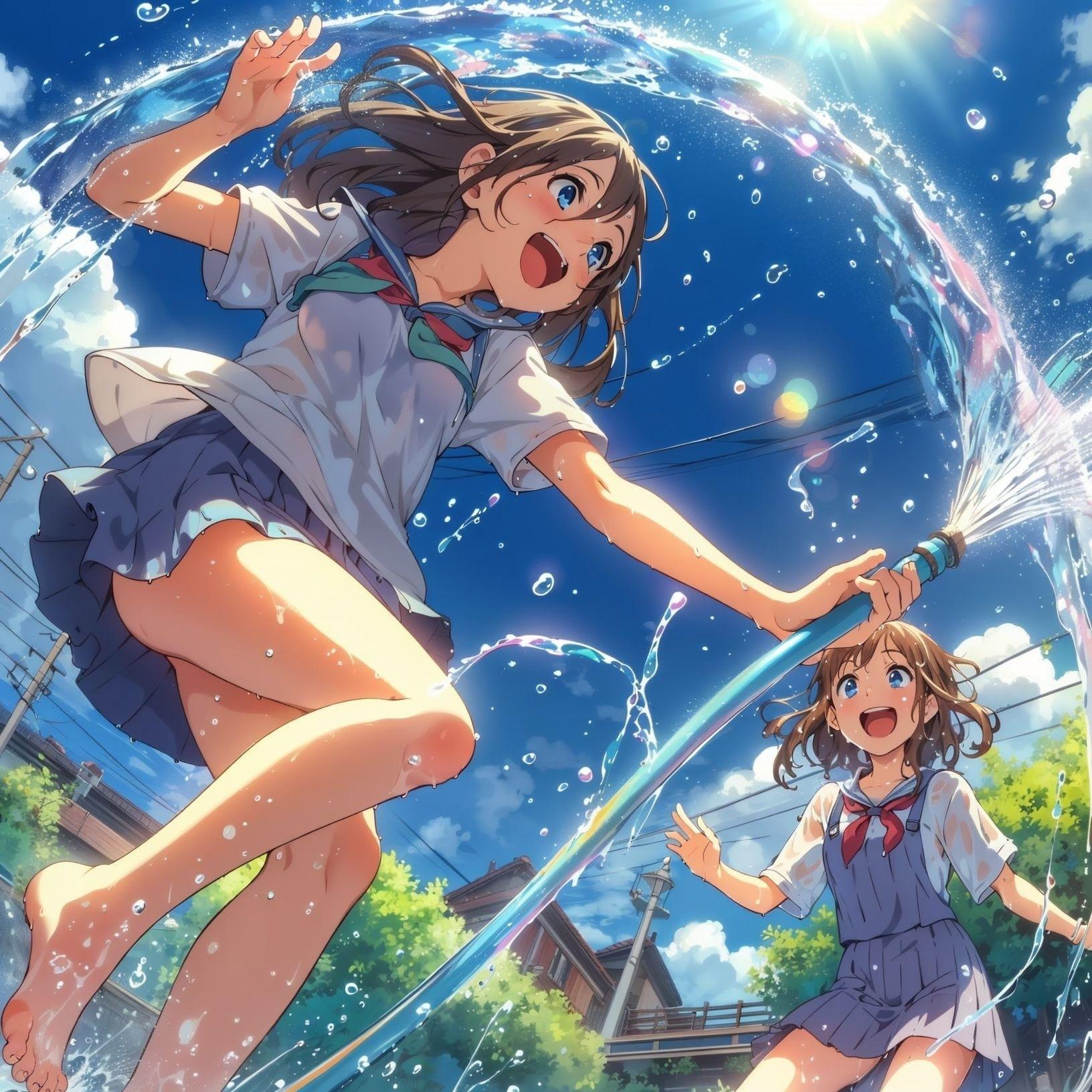 水と踊る