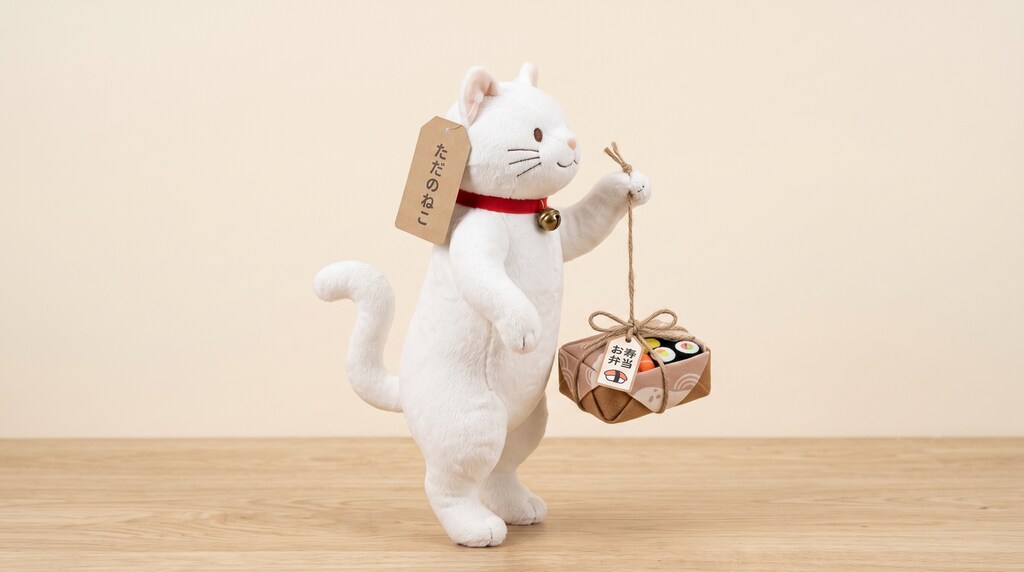 ただのねこのぬいぐるみ