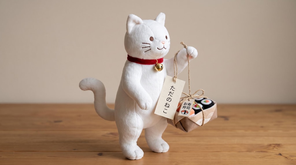 ただのねこのぬいぐるみ