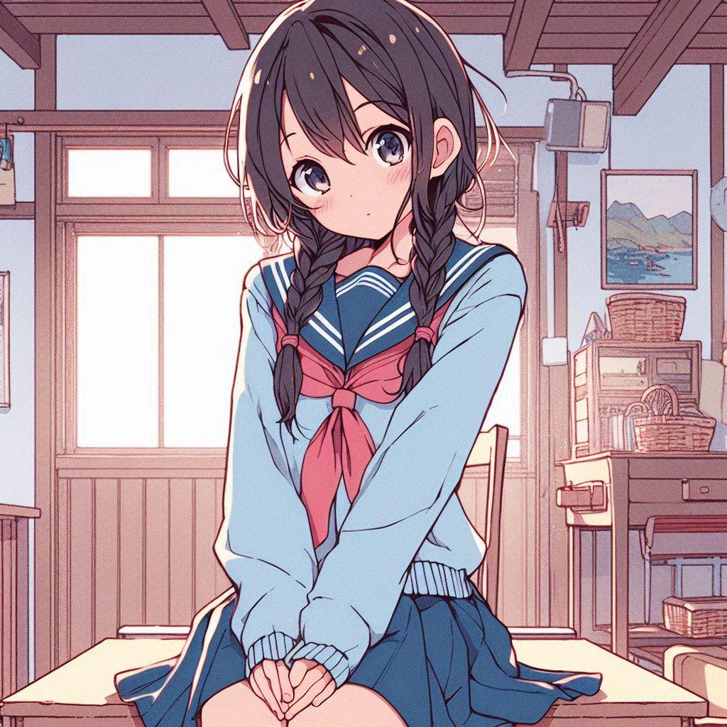 可愛い女の子　590