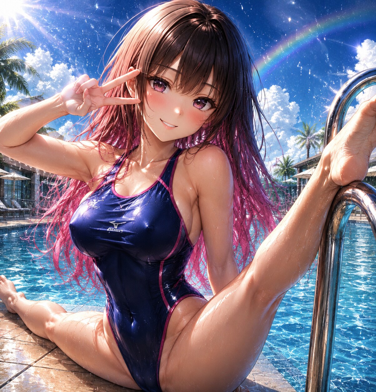 アスリートアイドルのふりをした、スラ…