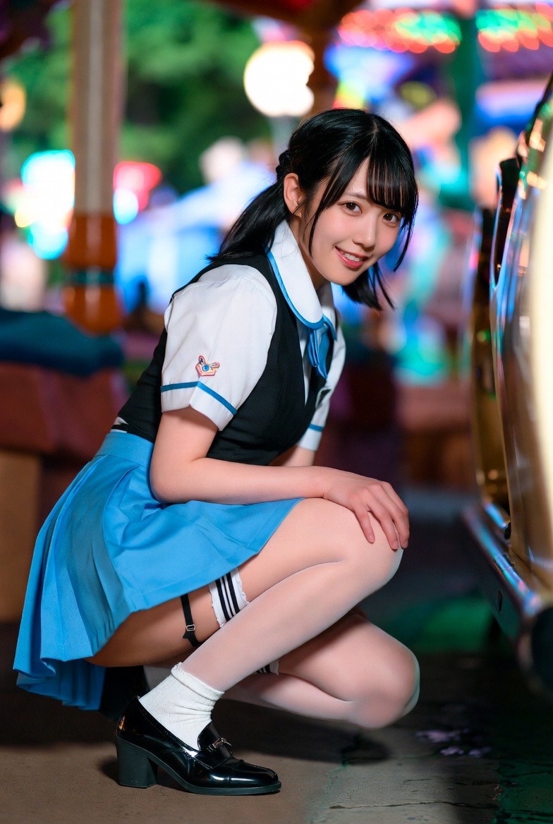 キャストのお姉さんガーターベルト2