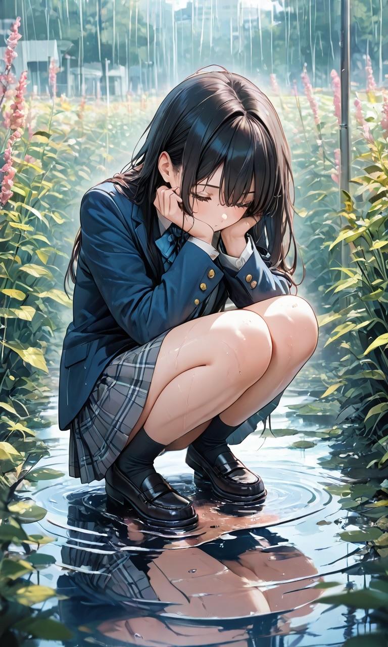 水たまり | の人気AIイラスト・グラビア