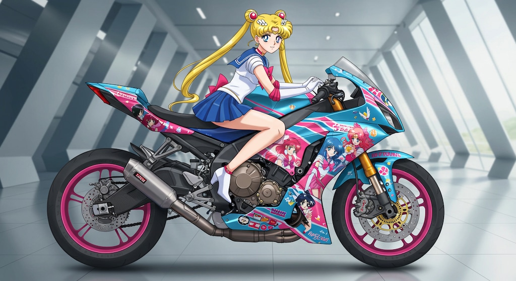 セーラームーンと隼