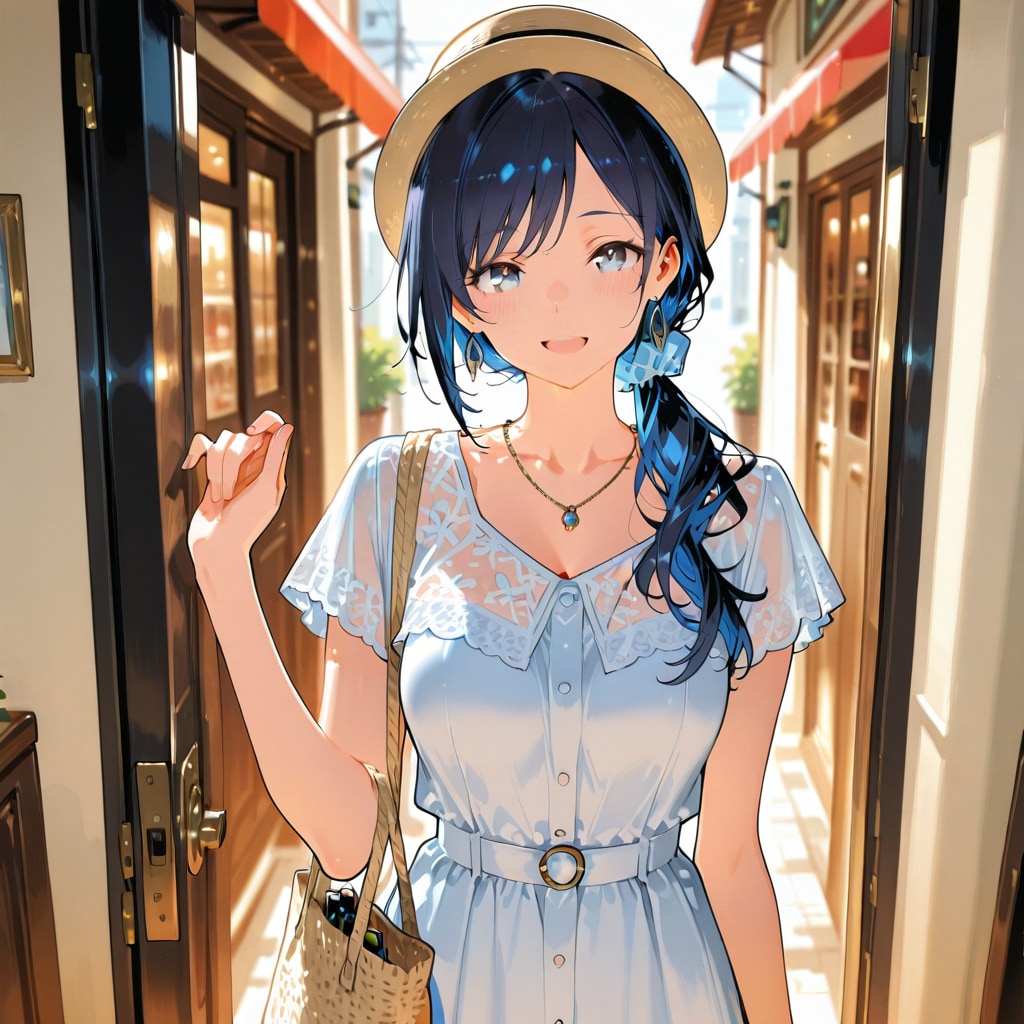 お出かけする七瀬　170 | の人気AIイラスト・グラビア