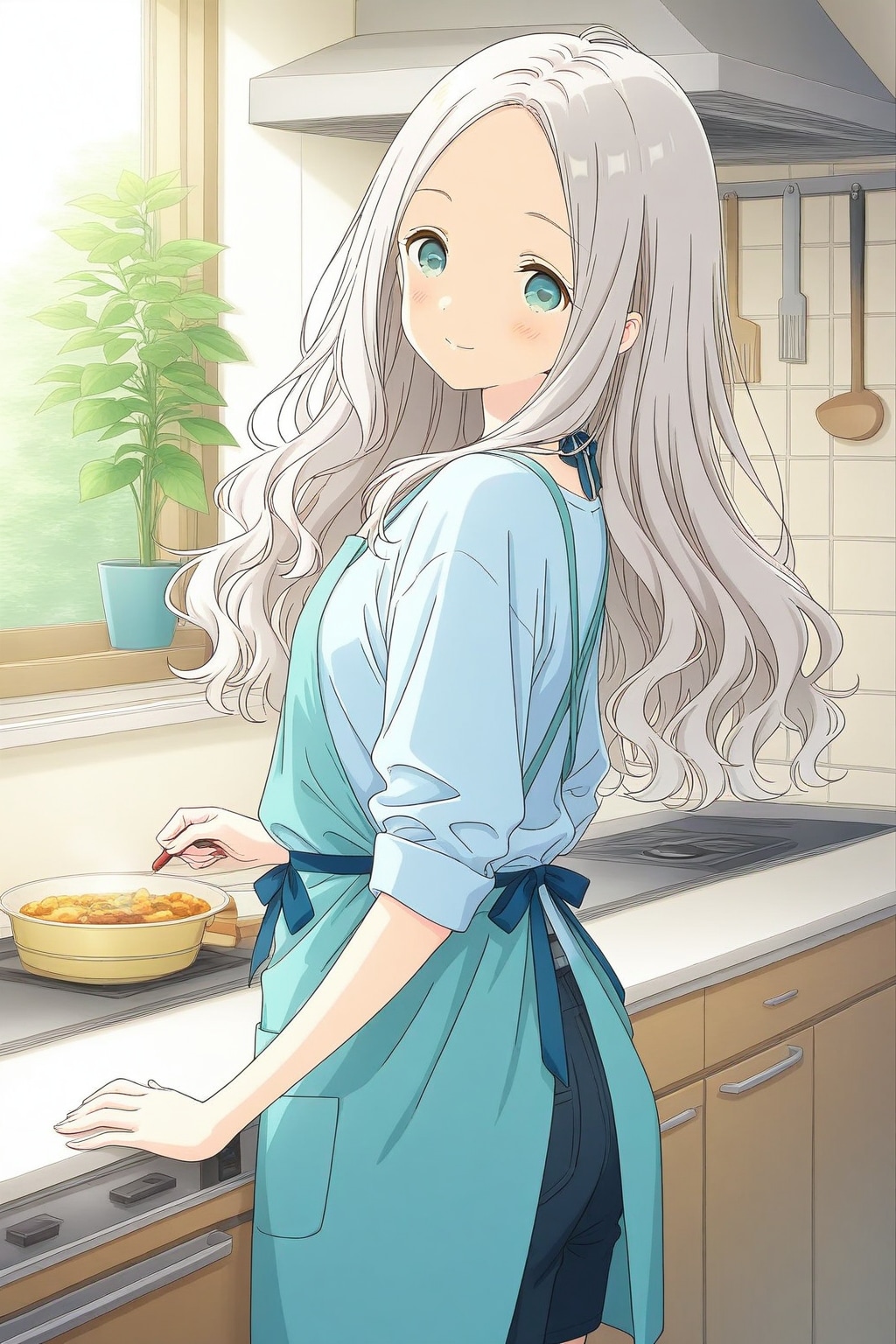 エプロン 27歳女性