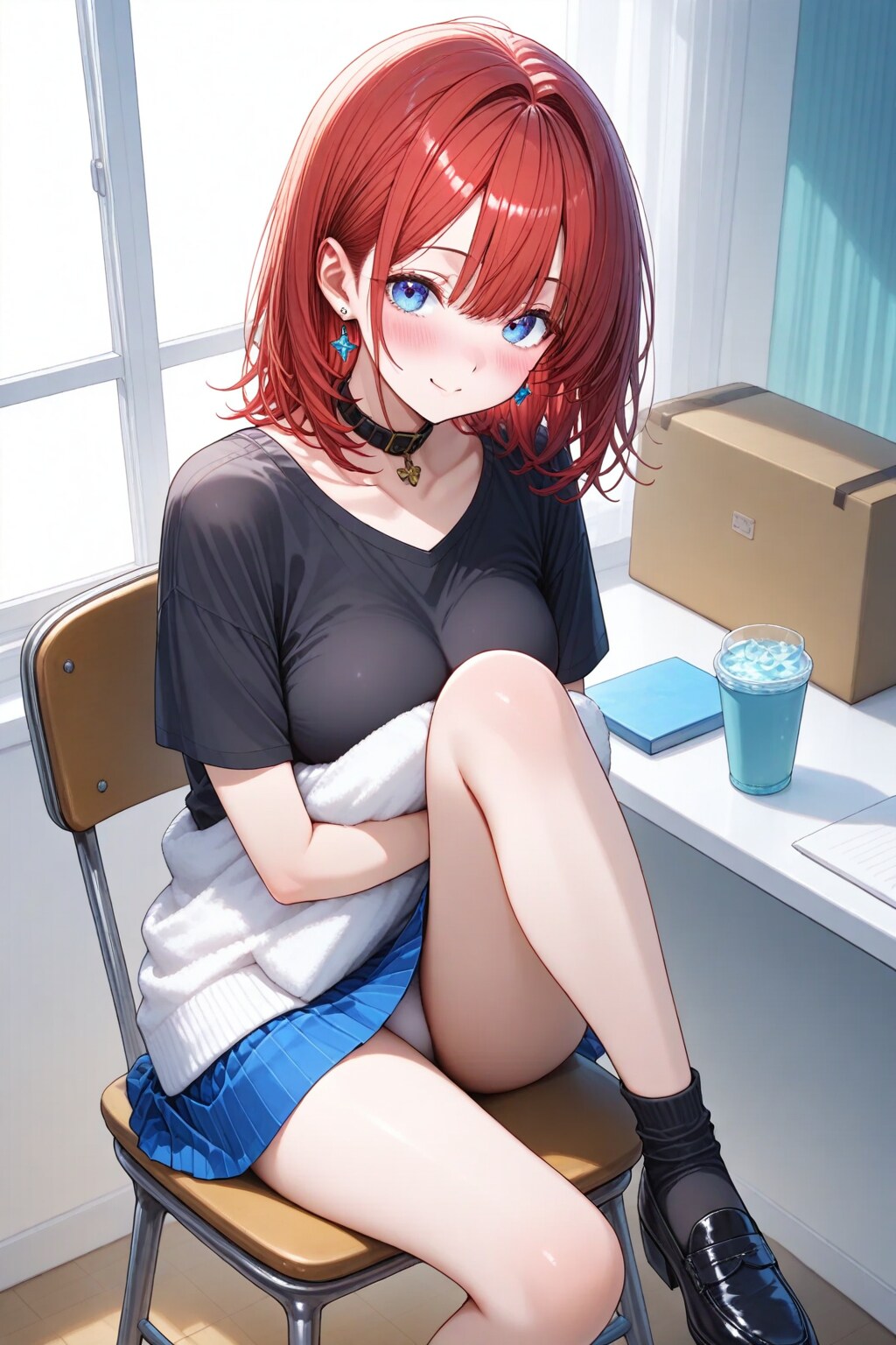 椅子に座る_AURA