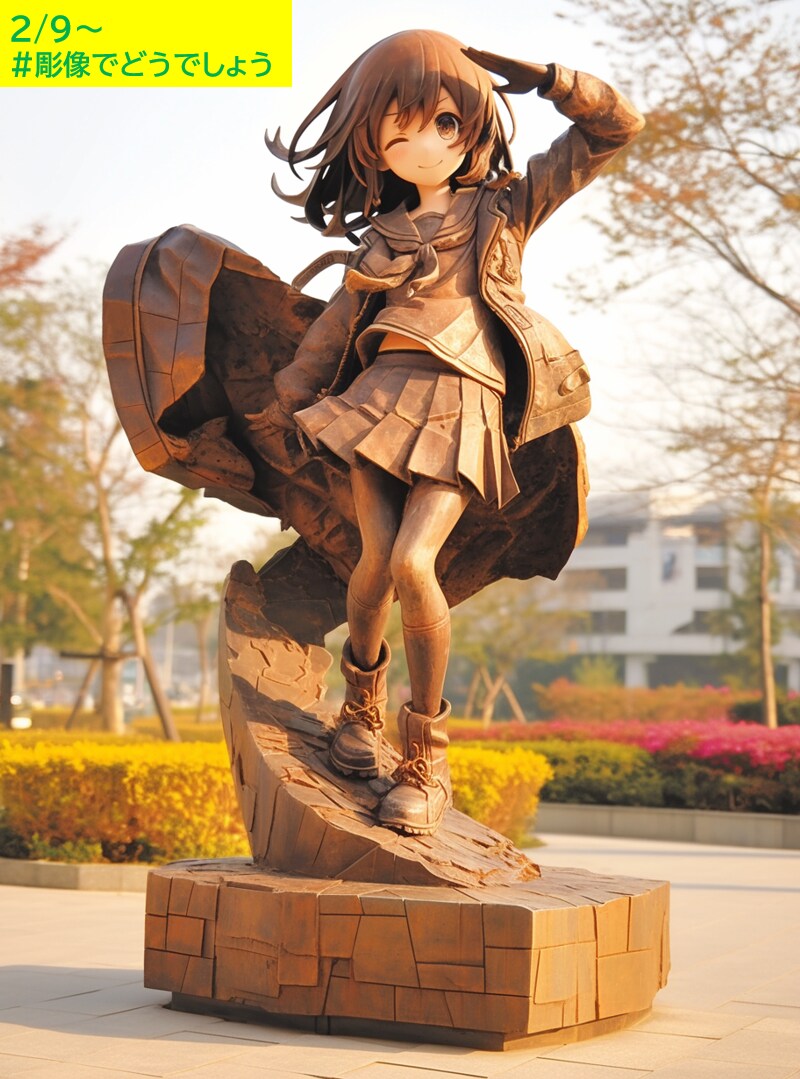 #彫像でどうでしょう（2/9～）