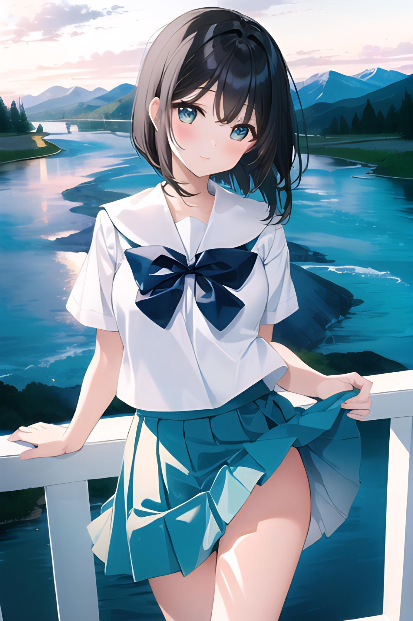 一級河川にて