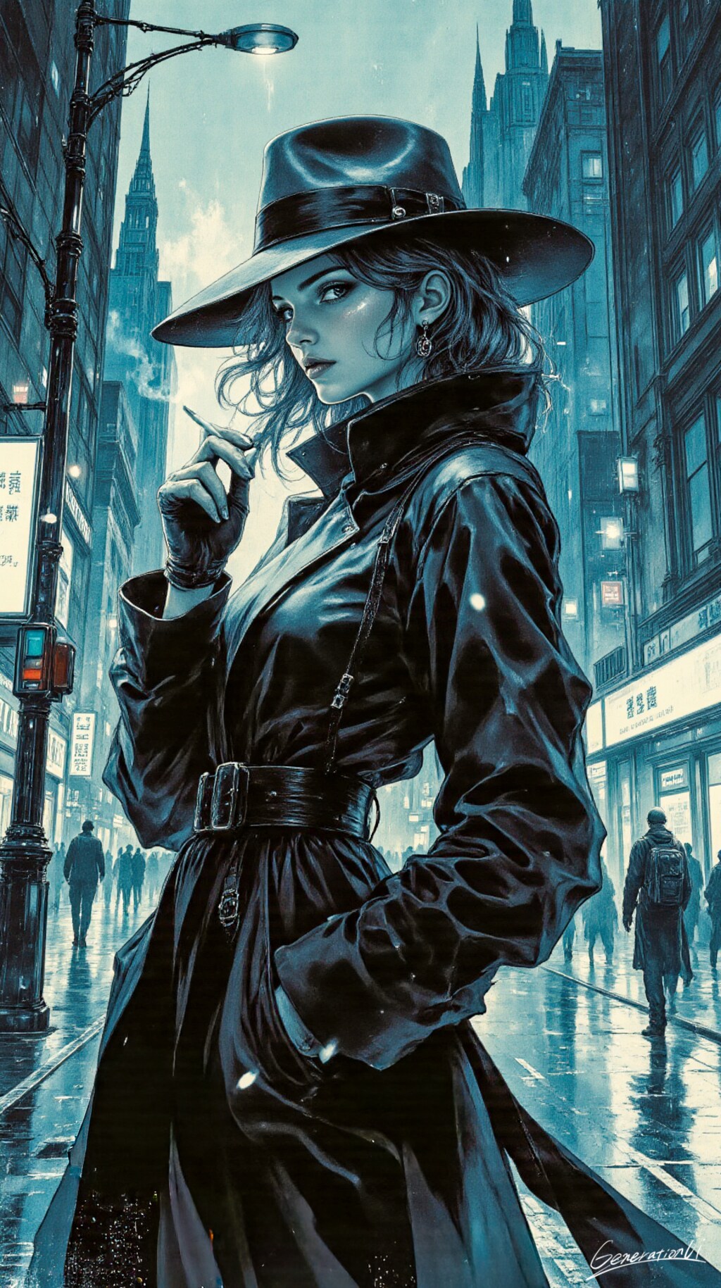 真実はいつも雨音に紛れる／スマホ壁紙アーカイブ