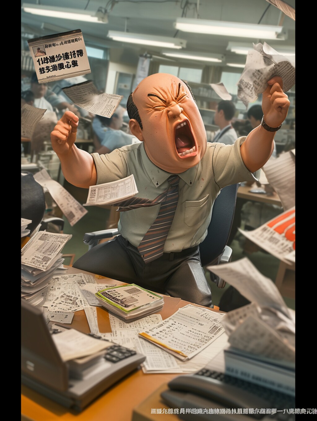 徹夜７日目修羅場部長