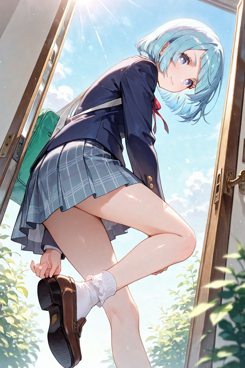 朝の光と、最初の一歩 | の人気AIイラスト・グラビア