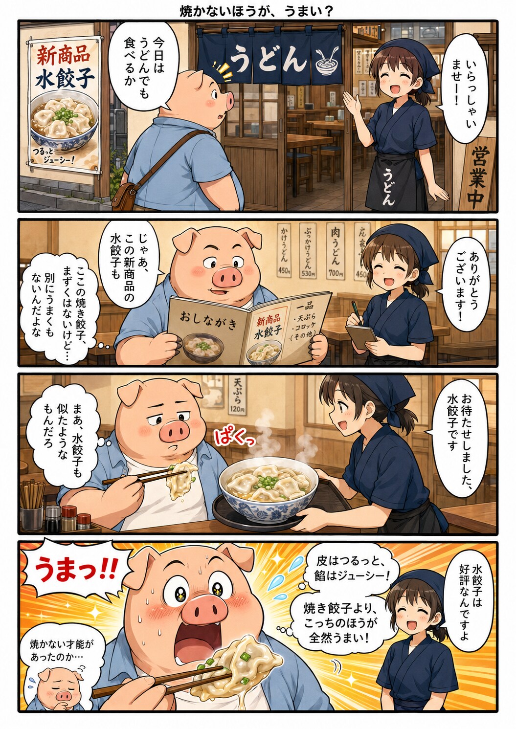 水餃子の方がうまかった | の人気AIイラスト・グラビア