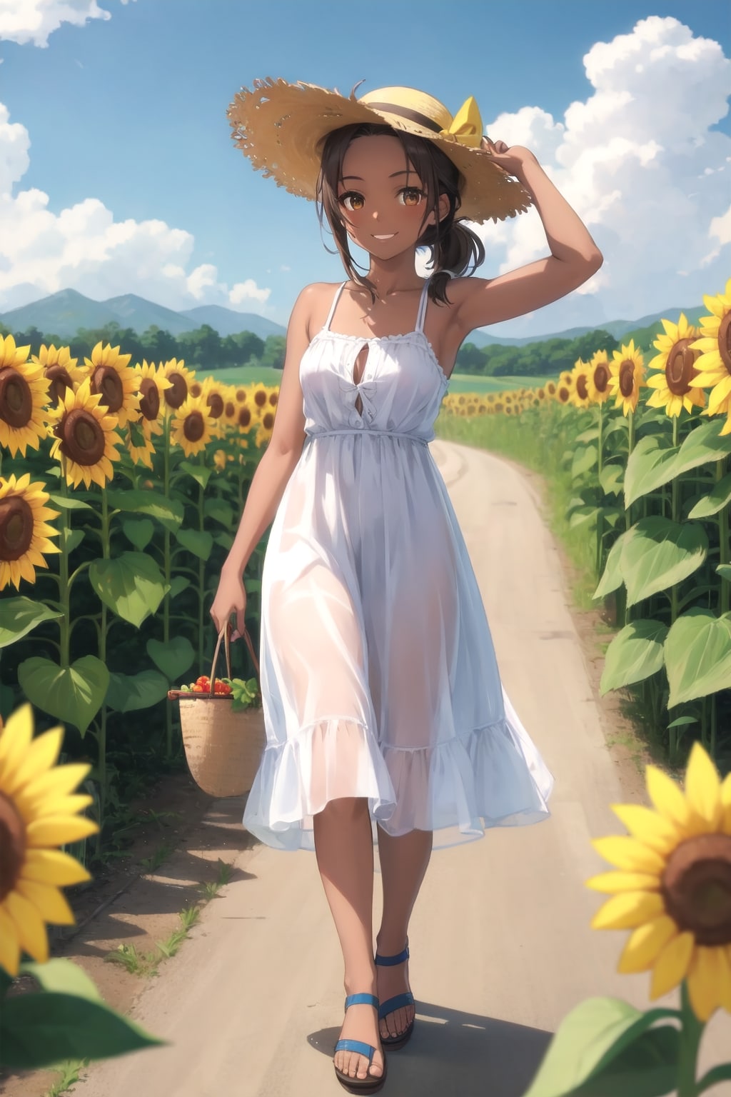 ひまわり | の人気AIイラスト・グラビア