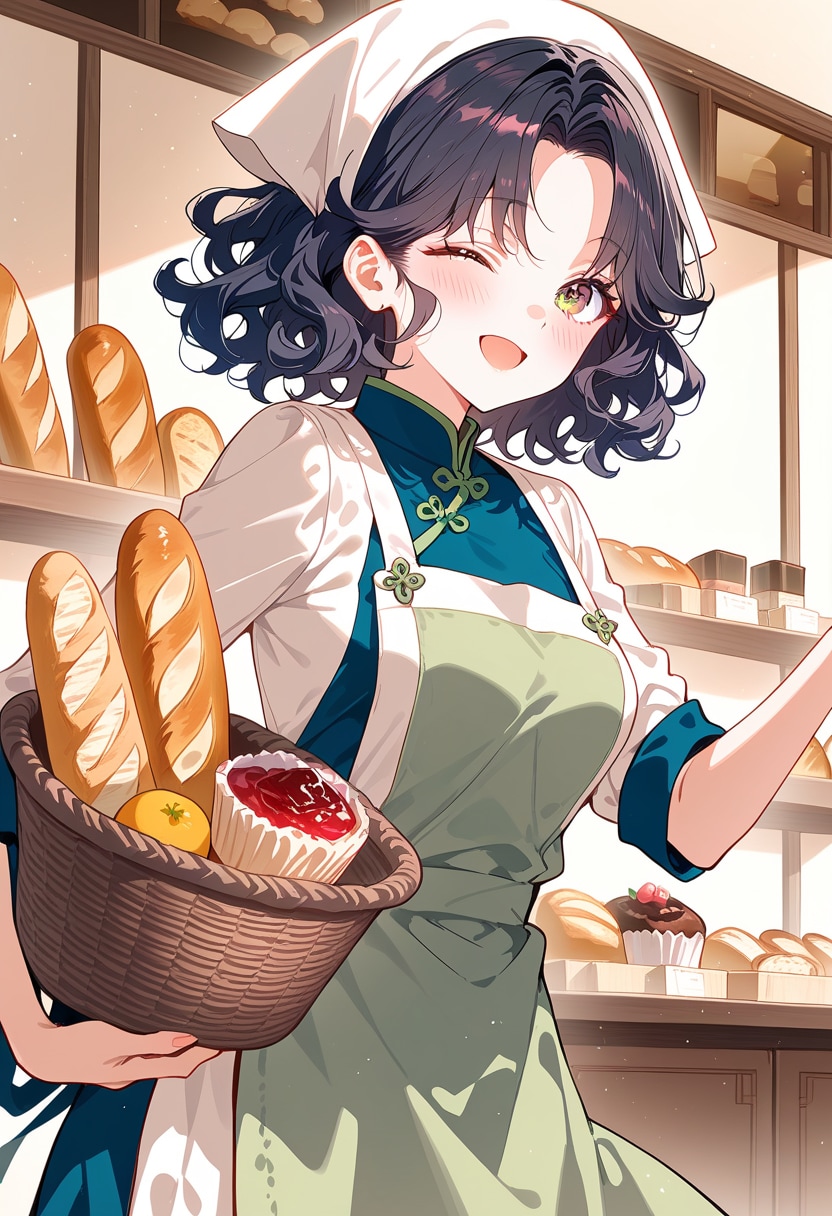 美味しいパンができましたよ！